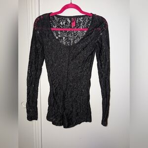 ⚡3/40$⚡ La SENZA Black Lace Romper